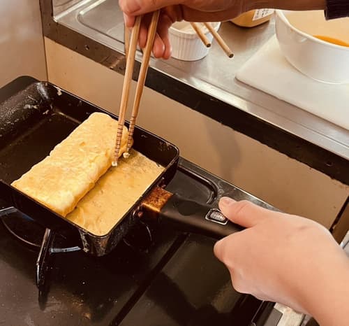 卵焼き”しょっぱい””甘い”の食べ比べ