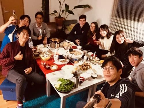 冬なので鍋パーティーしたよ
